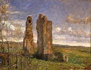 Albert Gottschalk Ruins in Campagna Germany oil painting artist
